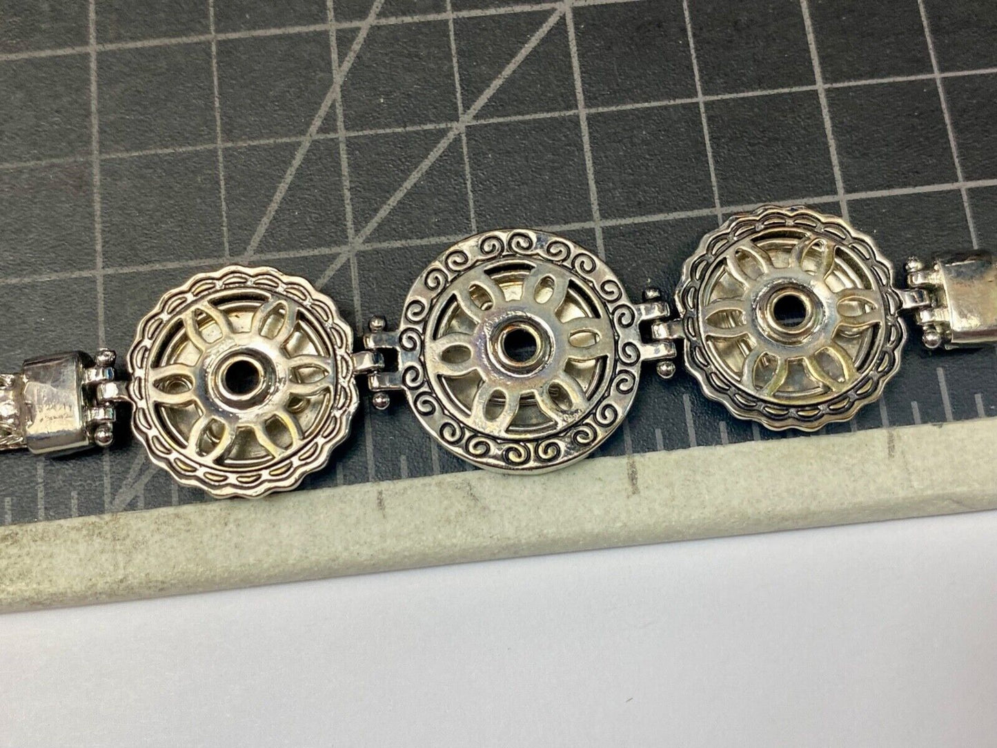 Three Space bracelet  for Original for 18mm Magnolia And Vine Snaps