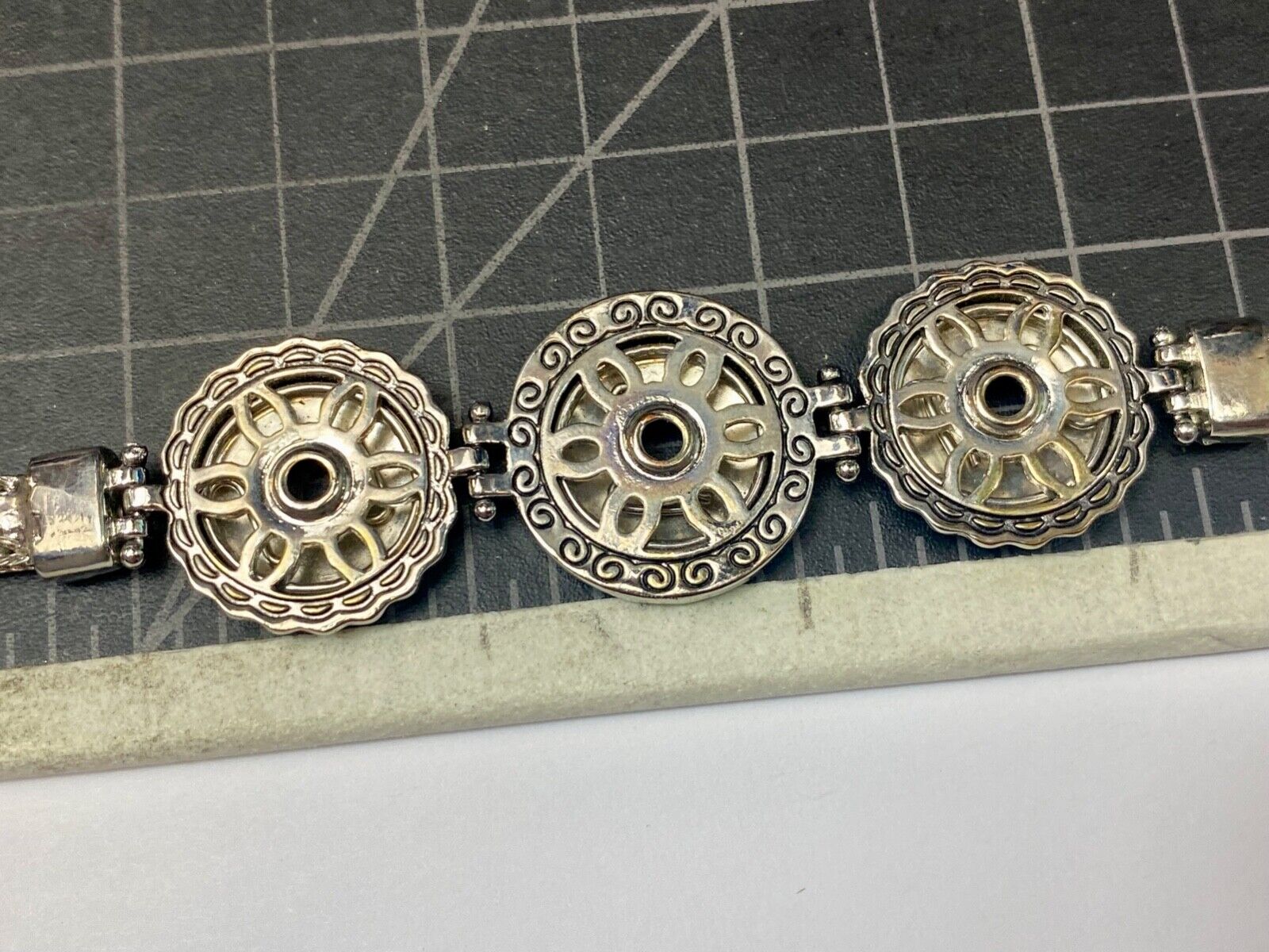 Three Space bracelet  for Original for 18mm Magnolia And Vine Snaps