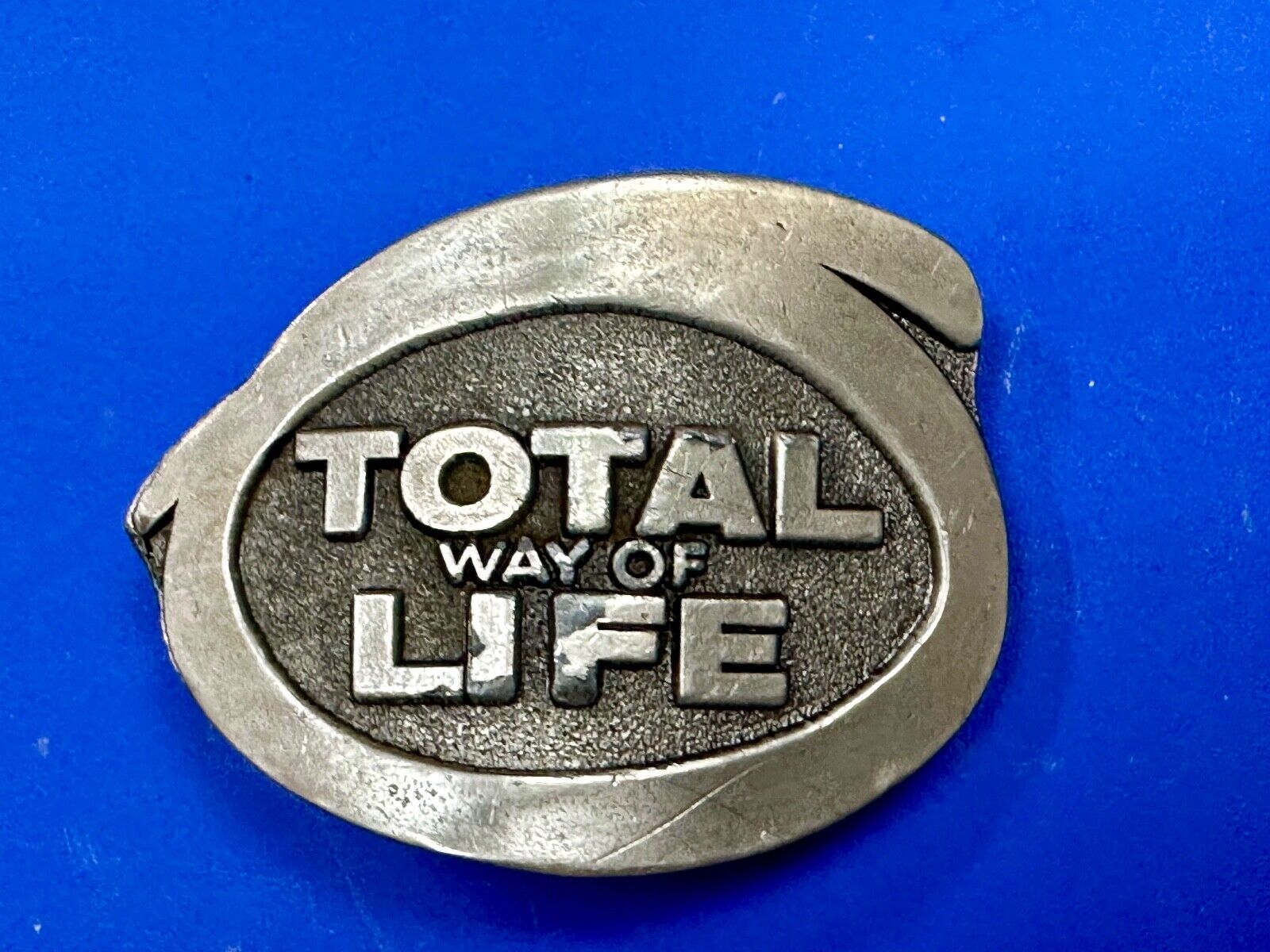 Total Way of Life Lewis Buckles Belt Buckle Midway Independent Life 1976