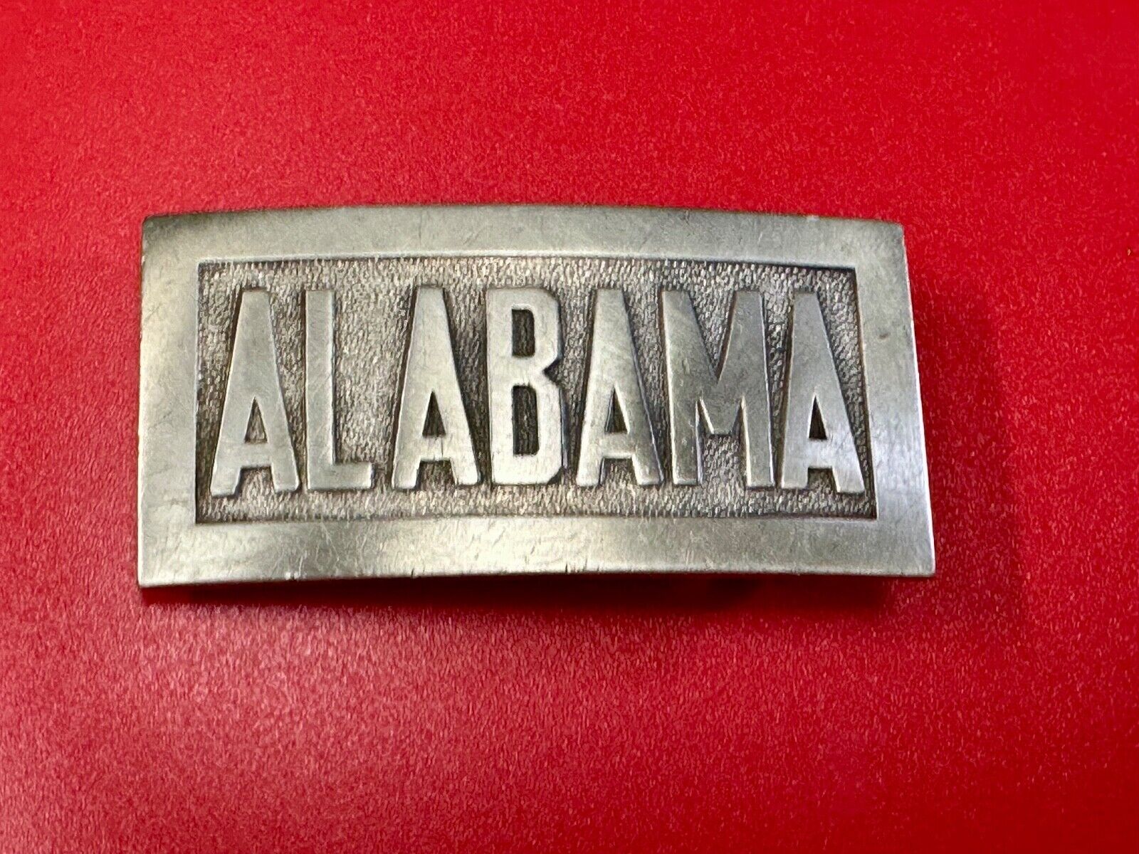 Alabama State - Antique uniform style formal dress belt buckle