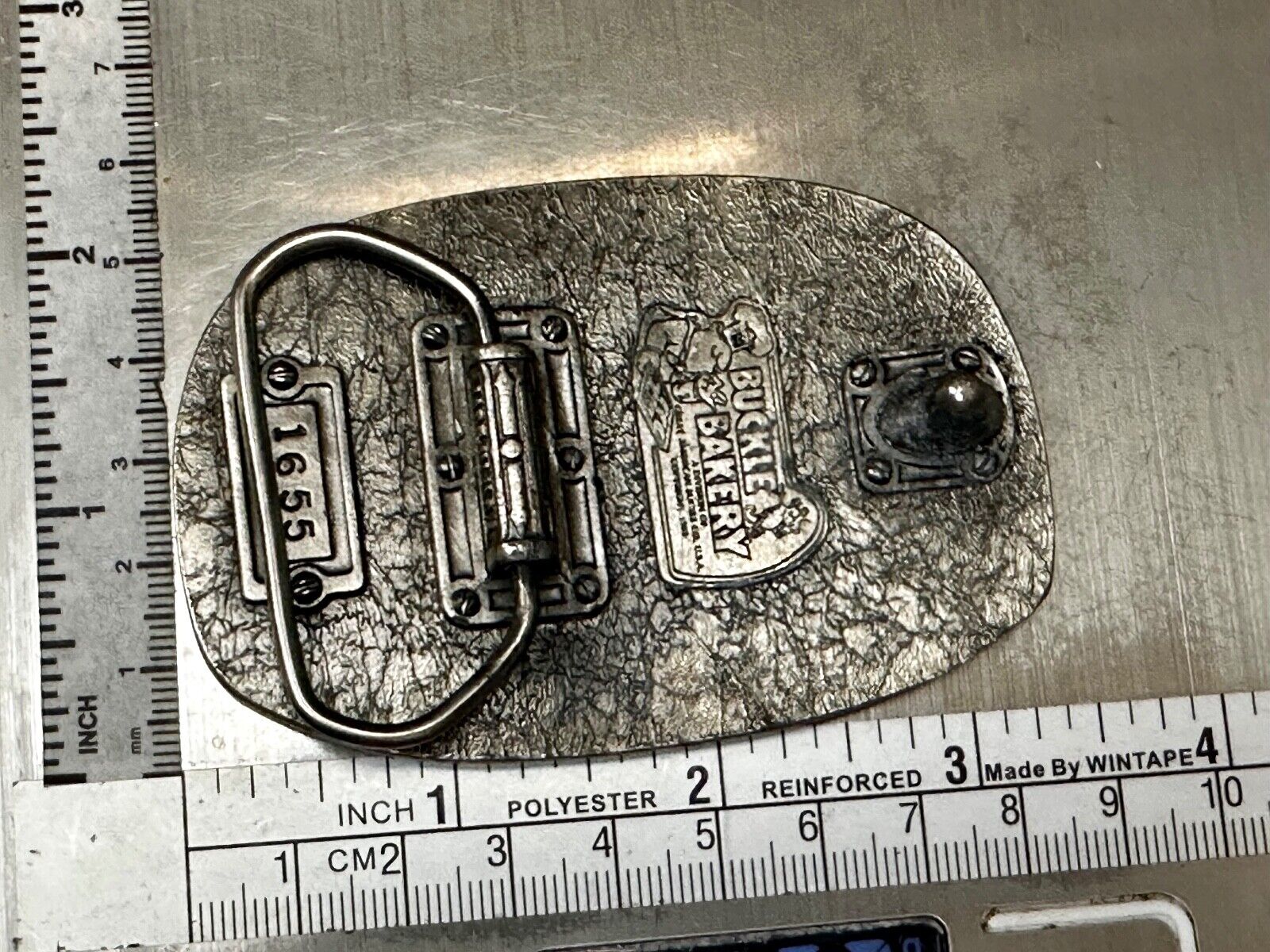 US Combat Veteran - Proud to have served our country Vintage Belt Buckle