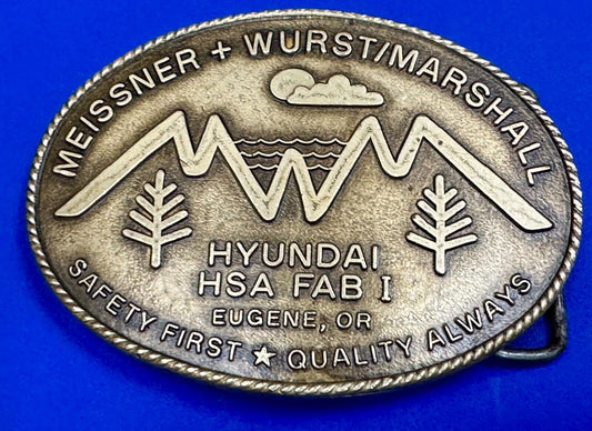 belt buckle Hyundai HSA FAB
