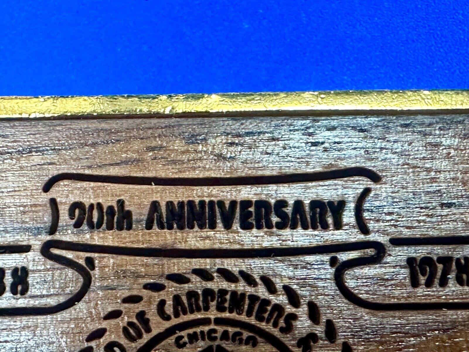 United Brotherhood of Carpenter's Union of America local 434 belt buckle