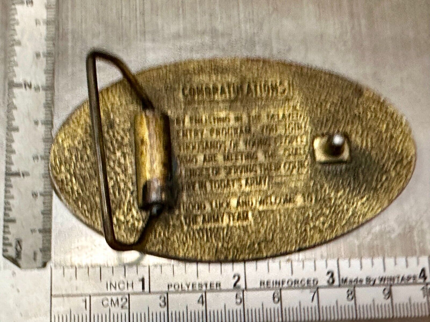 US Army Enlisted Soldier Delayed Entry Program United Staes Military Belt Buckle