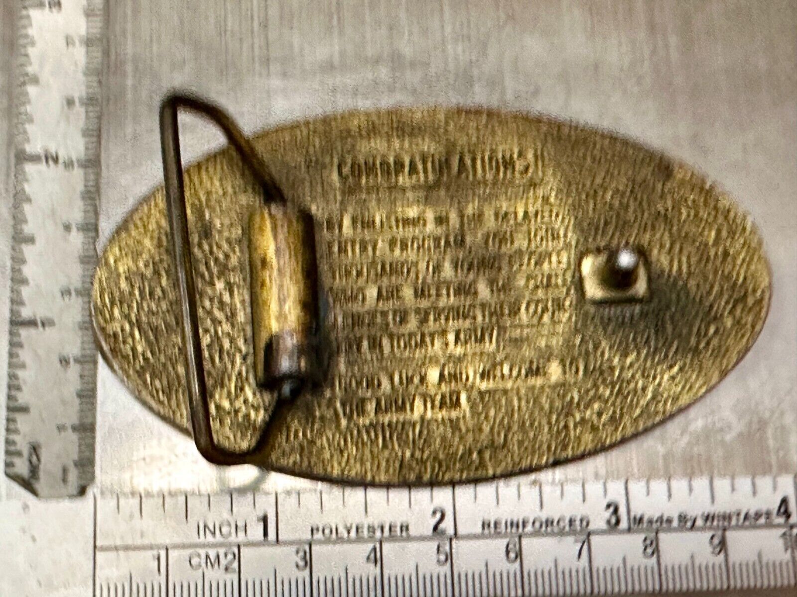 US Army Enlisted Soldier Delayed Entry Program United Staes Military Belt Buckle