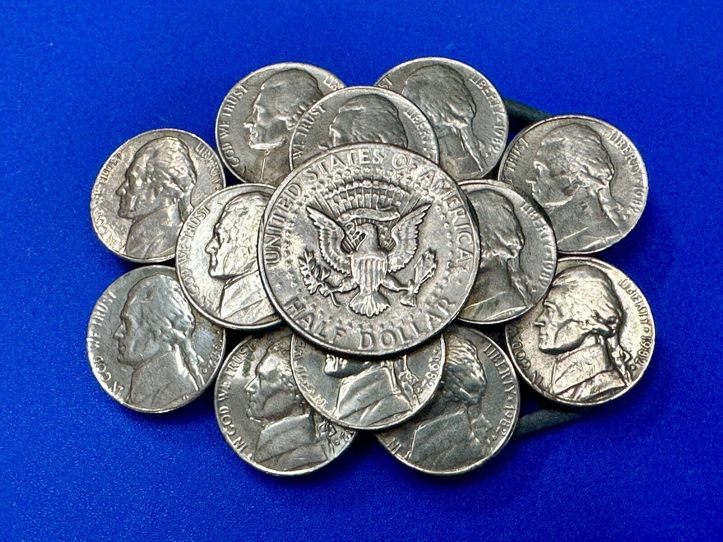 Artisan Rare Coin Collectors Vintage Belt Buckle