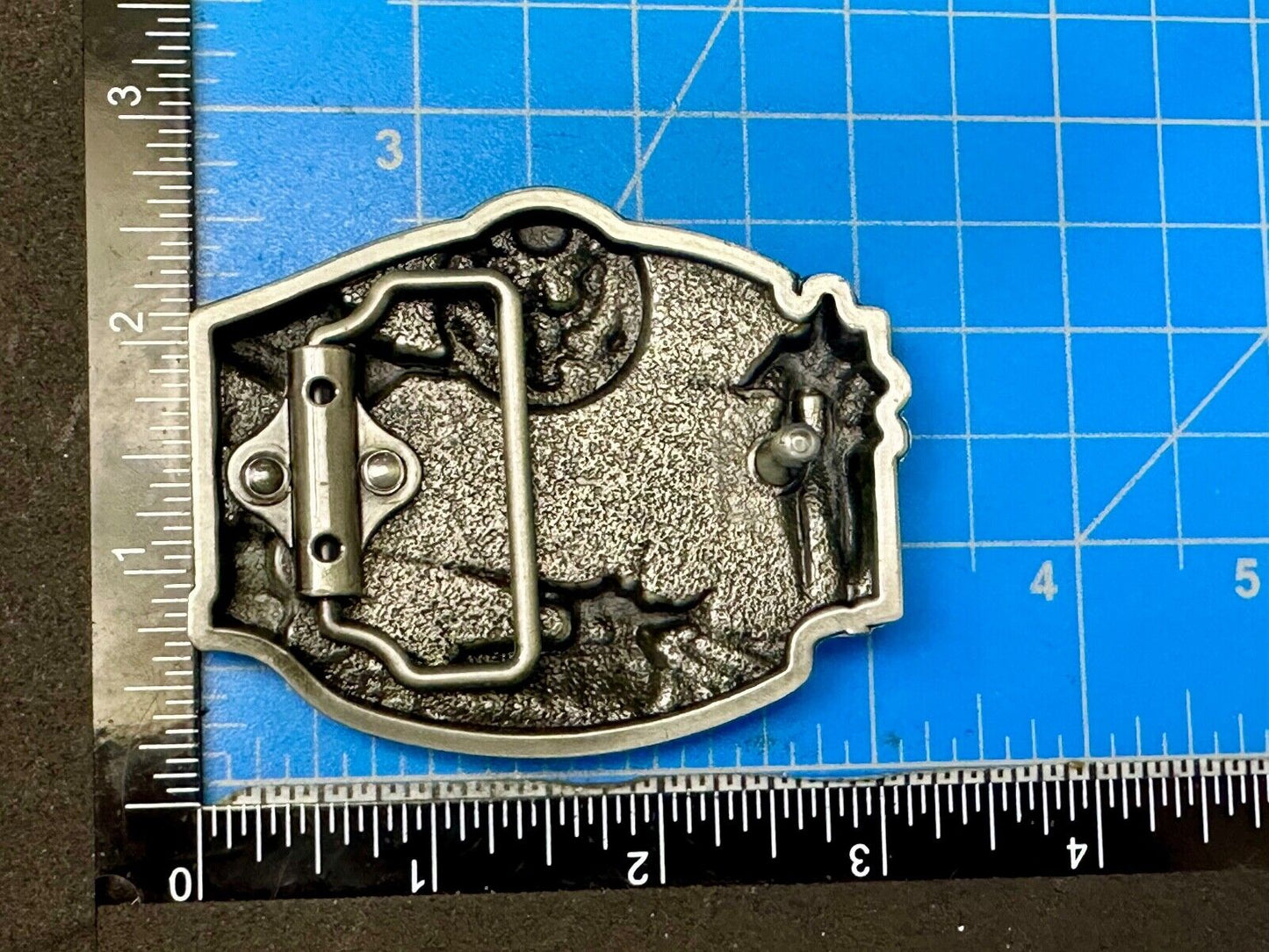 United States Army Military Patriotic Soldier Tank Belt Buckle