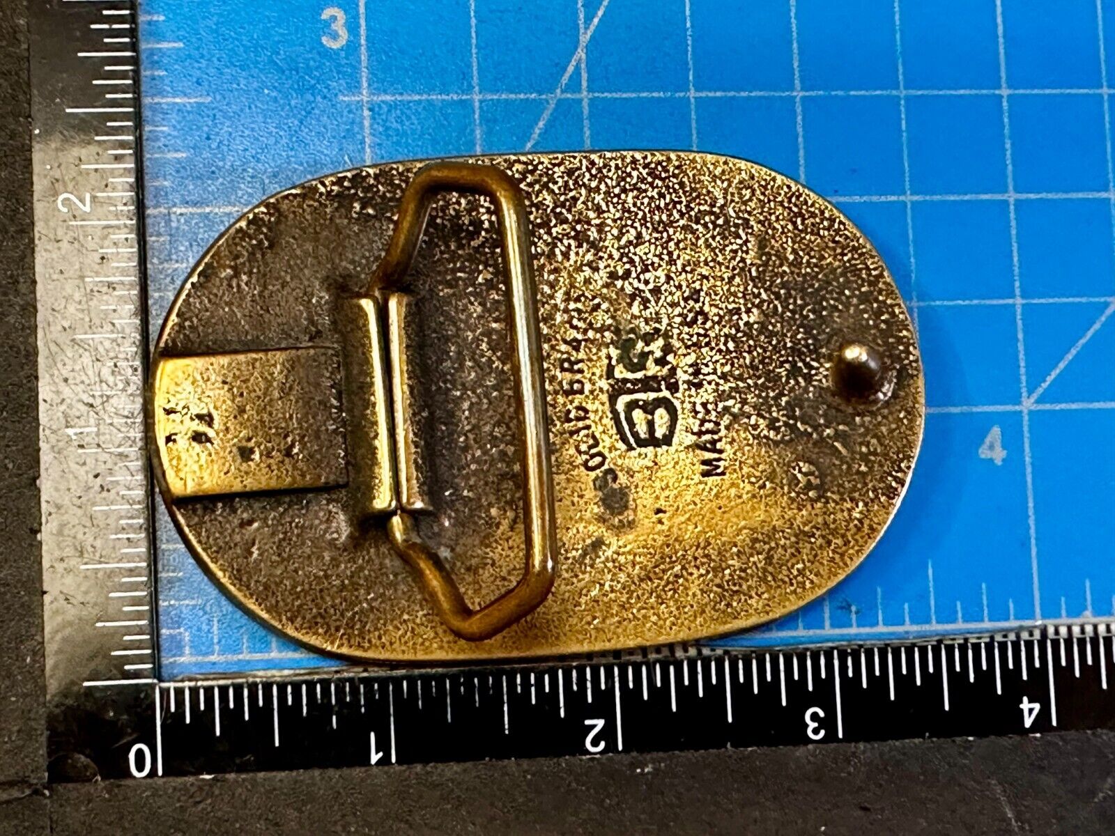 20th Century Fox Logo Movie Studio Music Entertainment Co BTS Brass Belt Buckle