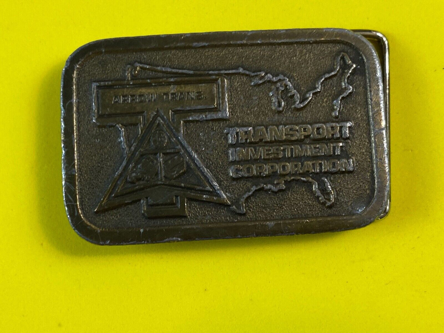 Arrow Transport investment corp. belt buckle by hitline