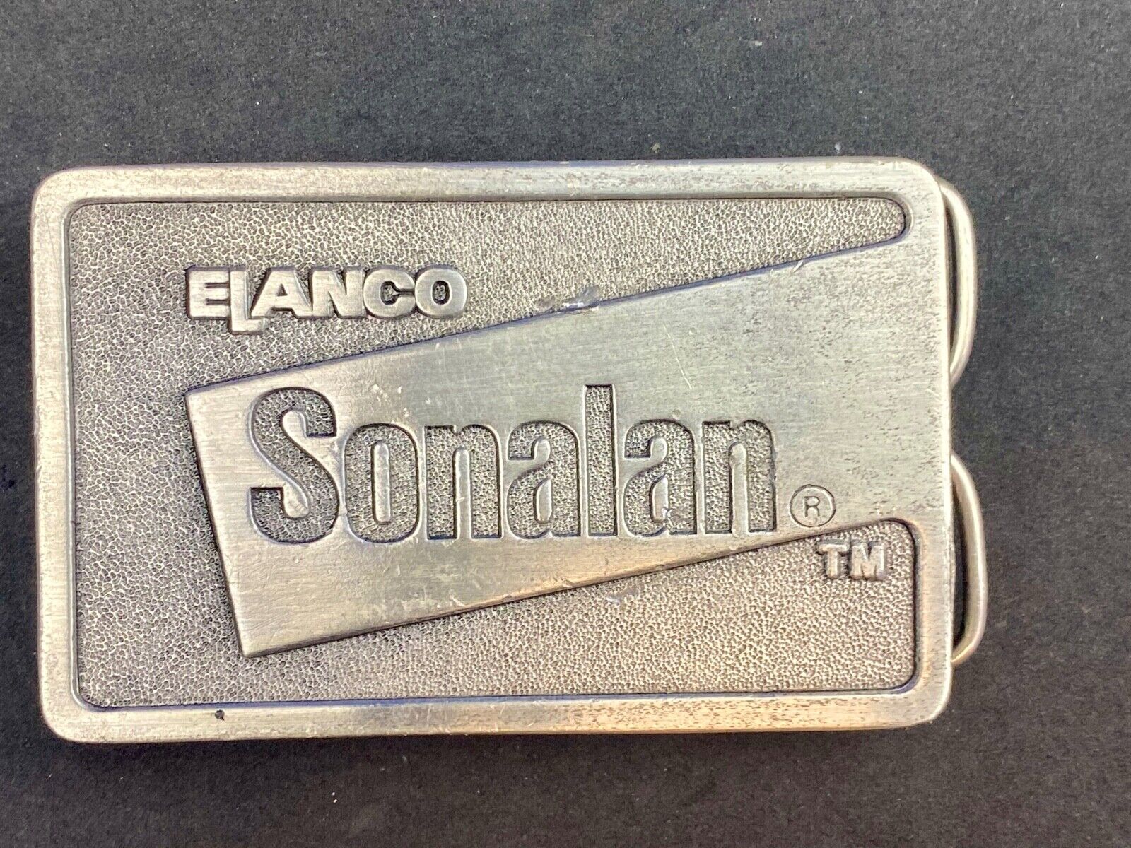 Vintage Farming Elanco Sonalan belt buckle in appreciation of your support 