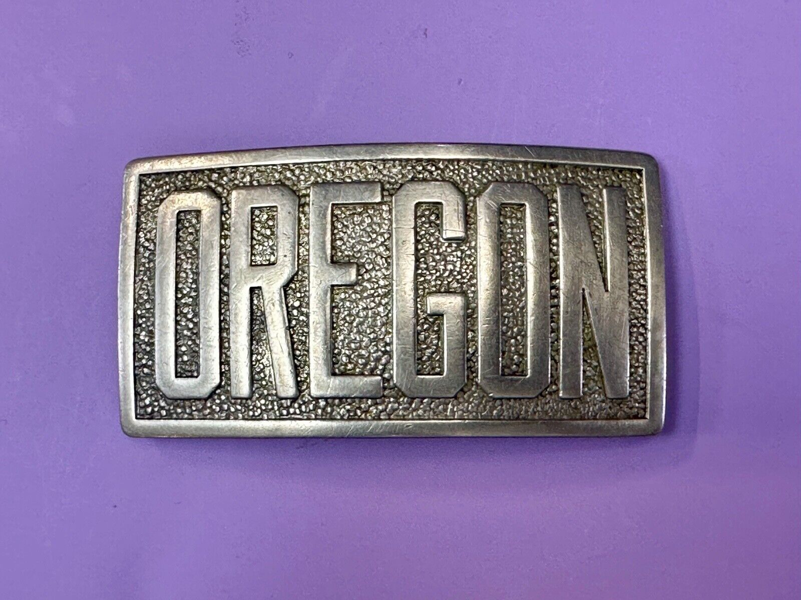 University of Oregon - Eugene Antique 1940's ROBBINS Co Attleboro Belt Buckle