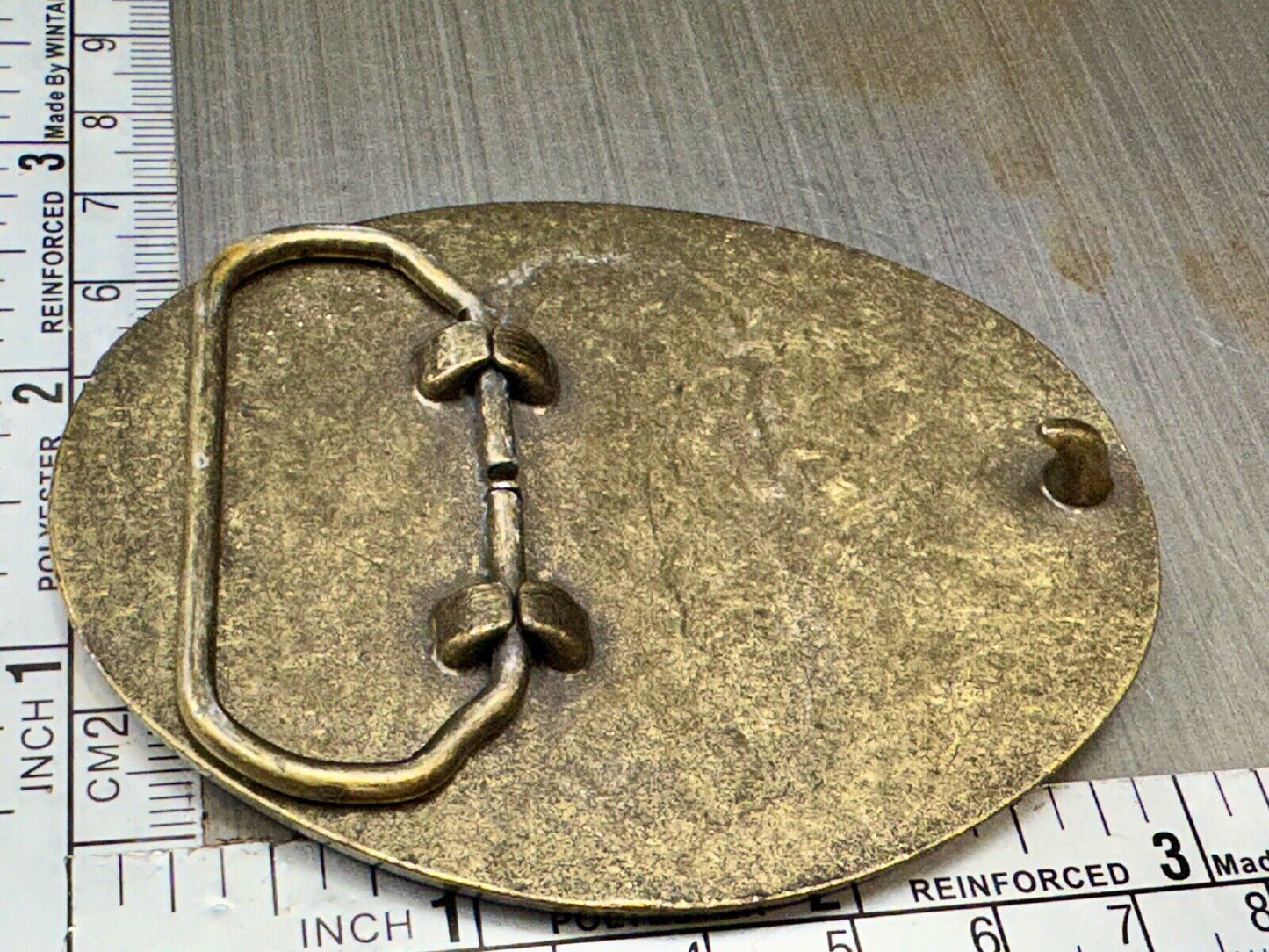46th Wold Shooting Championships  Milan Italy USA shooting team belt buckle