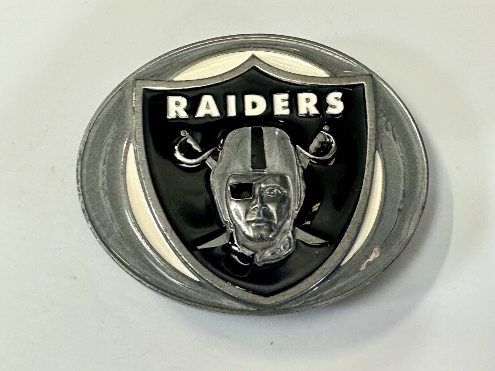 2003 Oakland Raiders NFL Football Commemorative Belt Buckle