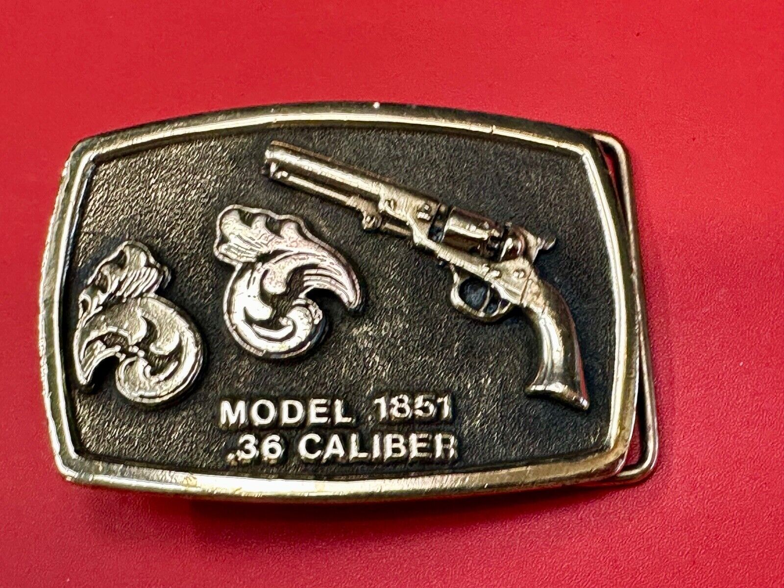 Vintage Gun Collectors Model 1851 .36 Caliber belt buckle by ADezy