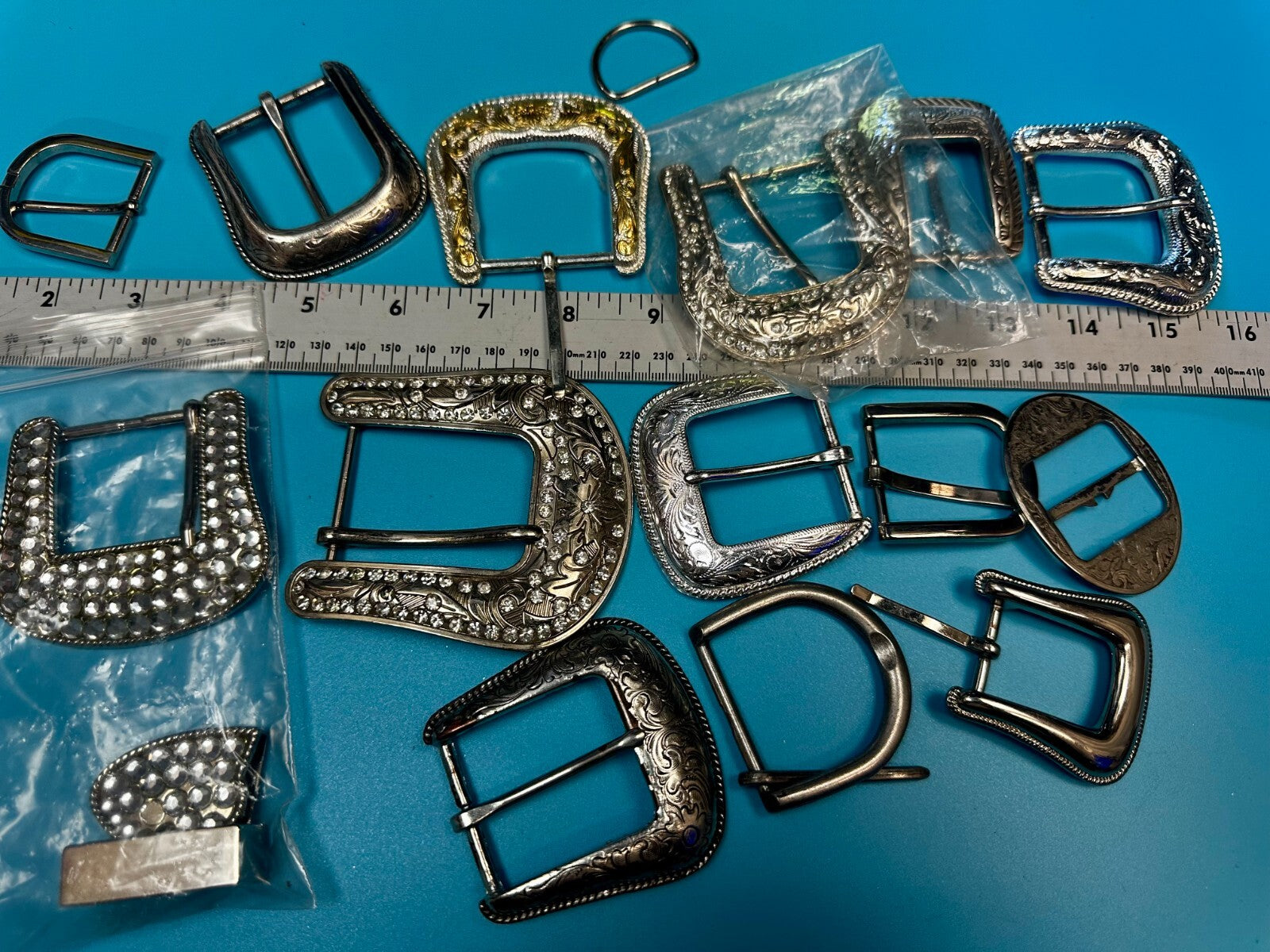  Vintage & Modern Belt Buckles -  Lot, Grab Bag - Resale Gifts! 