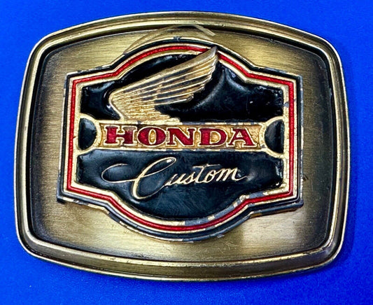 vintage 1979 Hondan Goldwing Custom Riantere belt buckle