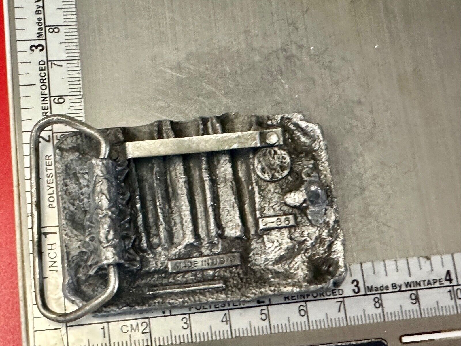 The Great Sport of Golf belt buckle - ball to the green course par handicap L-86