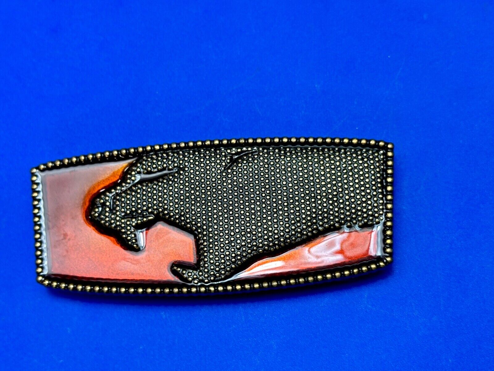 arge 5" Wide Thundercats logo? Cat, tiger attack rectangular belt buckle
