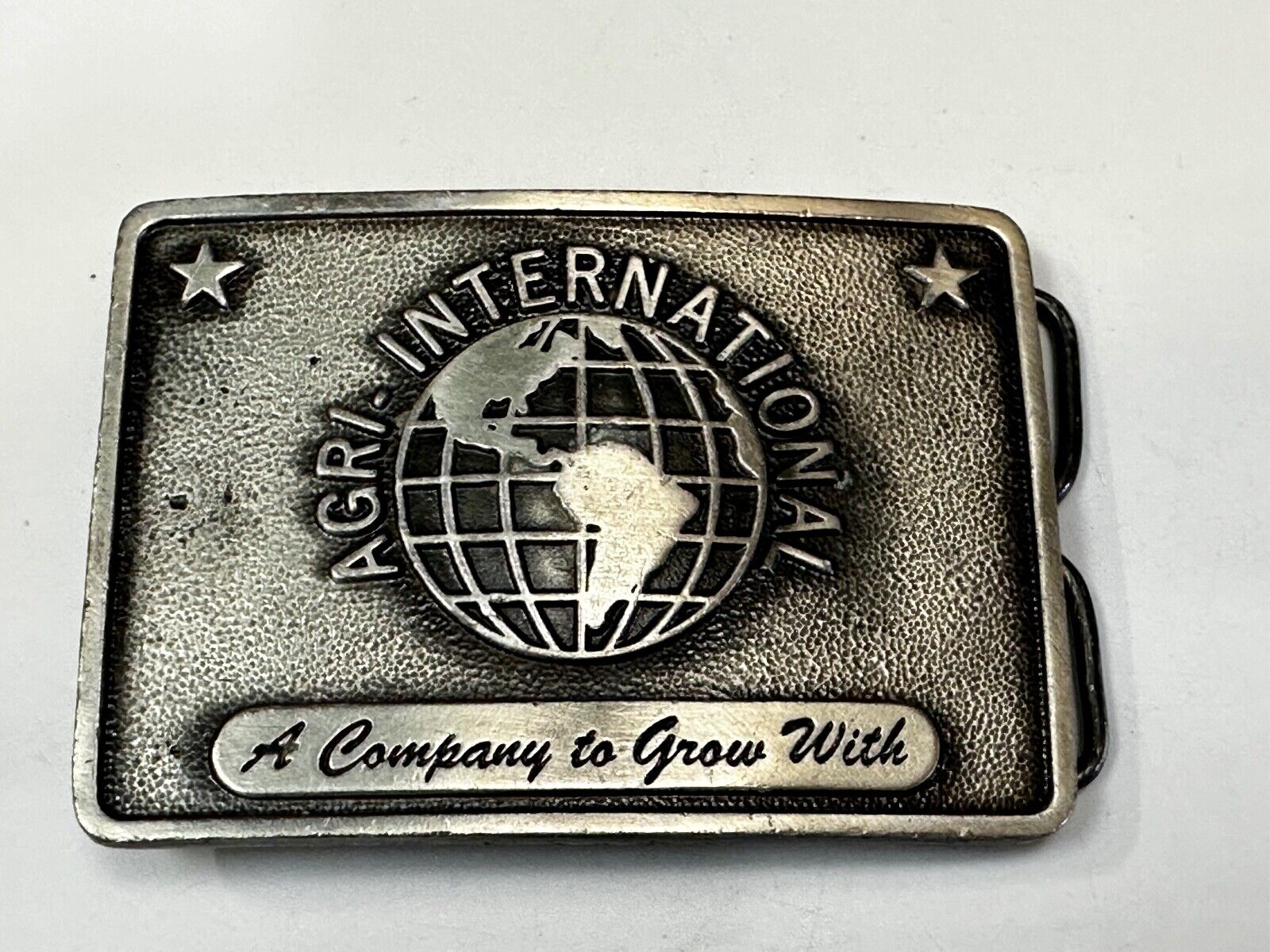 Agri International Inc Omaha NE A comma my to grow with Bergamot Belt Buckle