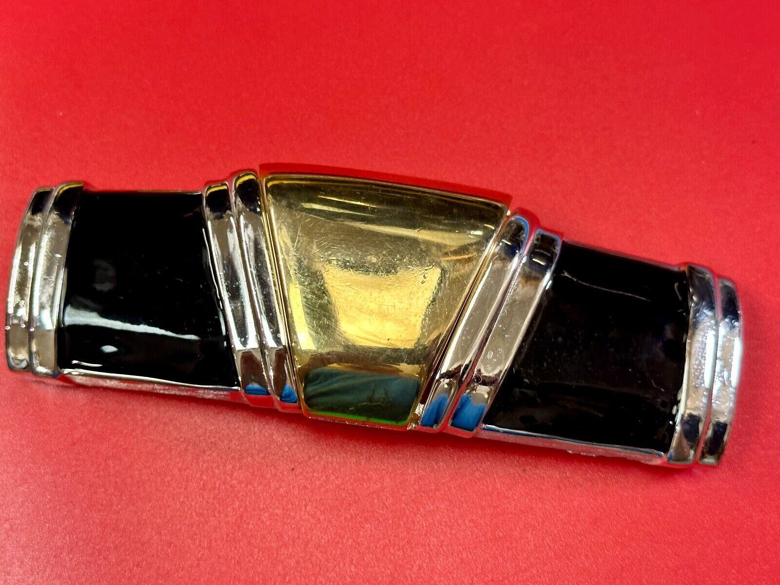 Alexis Kirk signed Mixed color large mixed color Interlocking belt buckle