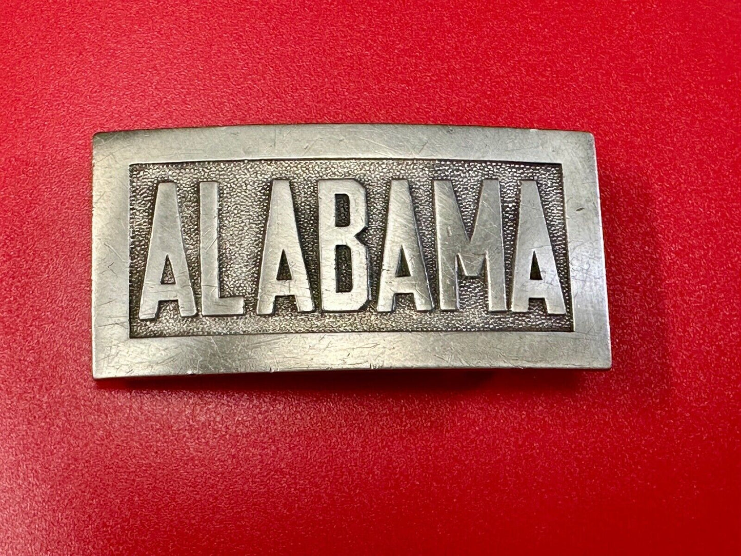 Alabama State - Antique uniform style formal dress belt buckle