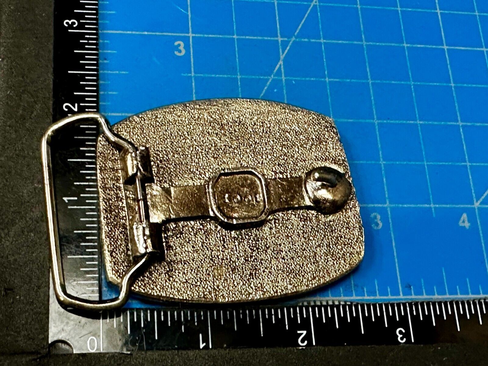 USN United States Navy Anchor Naval Military Forces Two Stars Belt Buckle