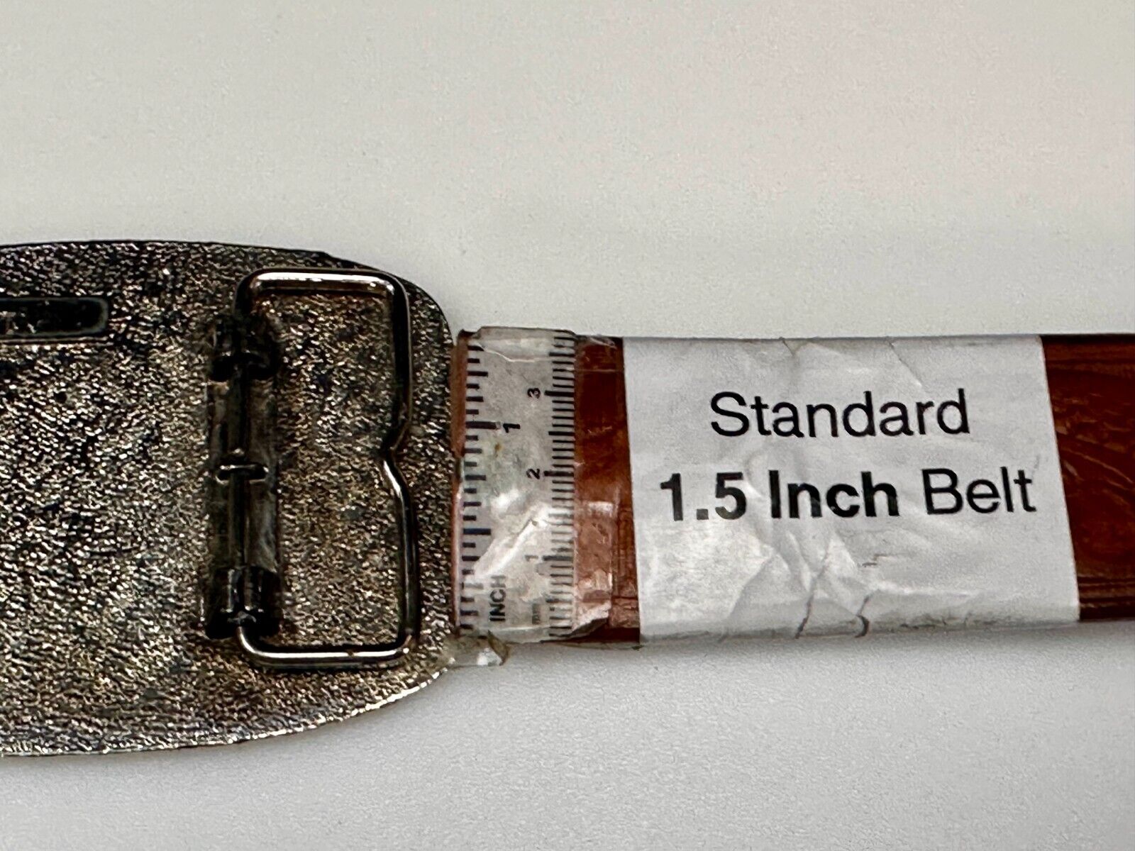 Majestic American Bald Eagle Flying high USA Mountains Two Tone Belt Buckle