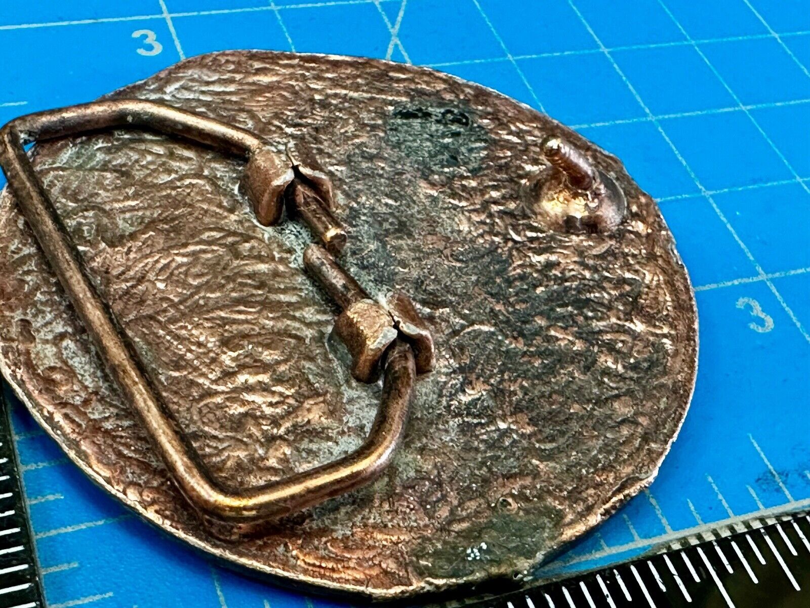 7th Seventh Cavalry Rough Rider Horse Head Vintage Belt Buckle