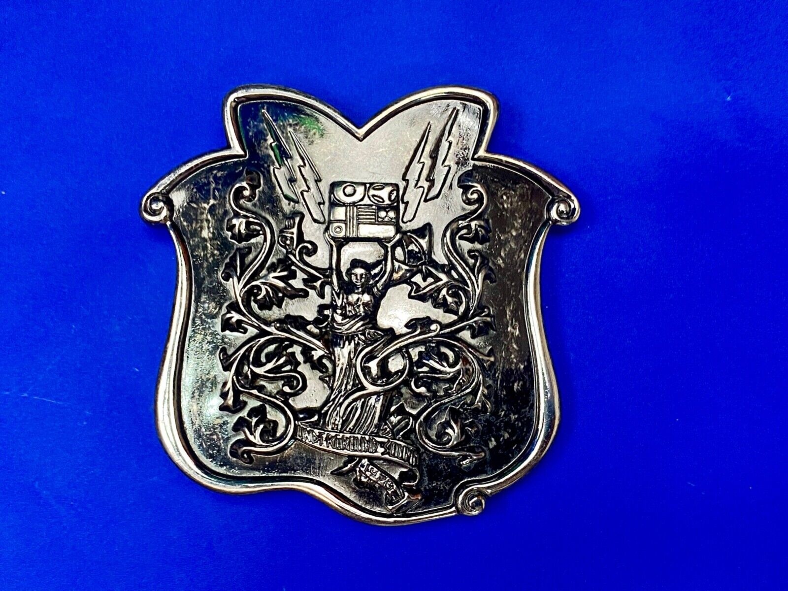 Unknown To Me, Gothic? Woman Lightning Bolts  Flower Shaped Belt Buckle