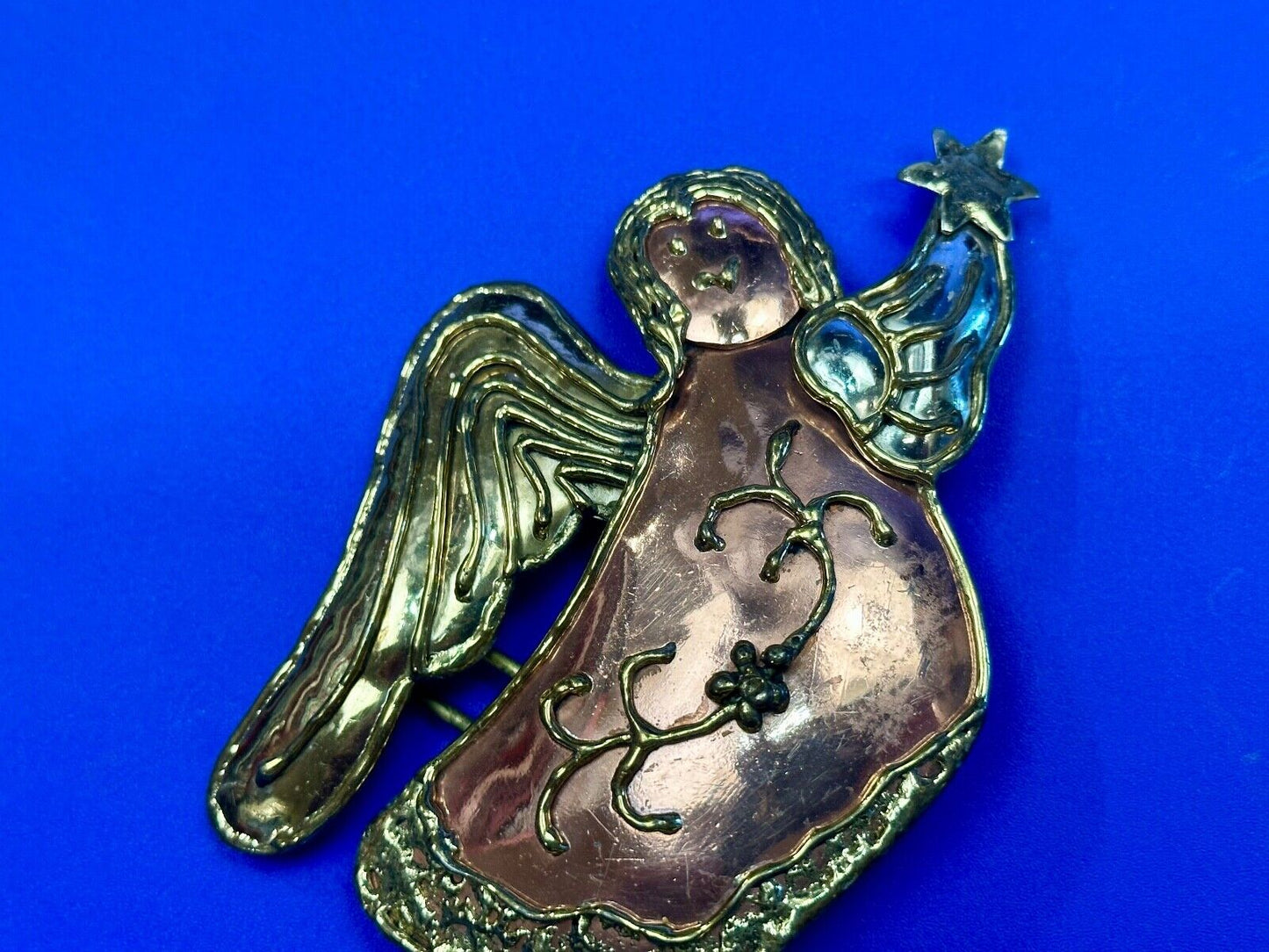 ANGLE Vintage mixed metal belt slide