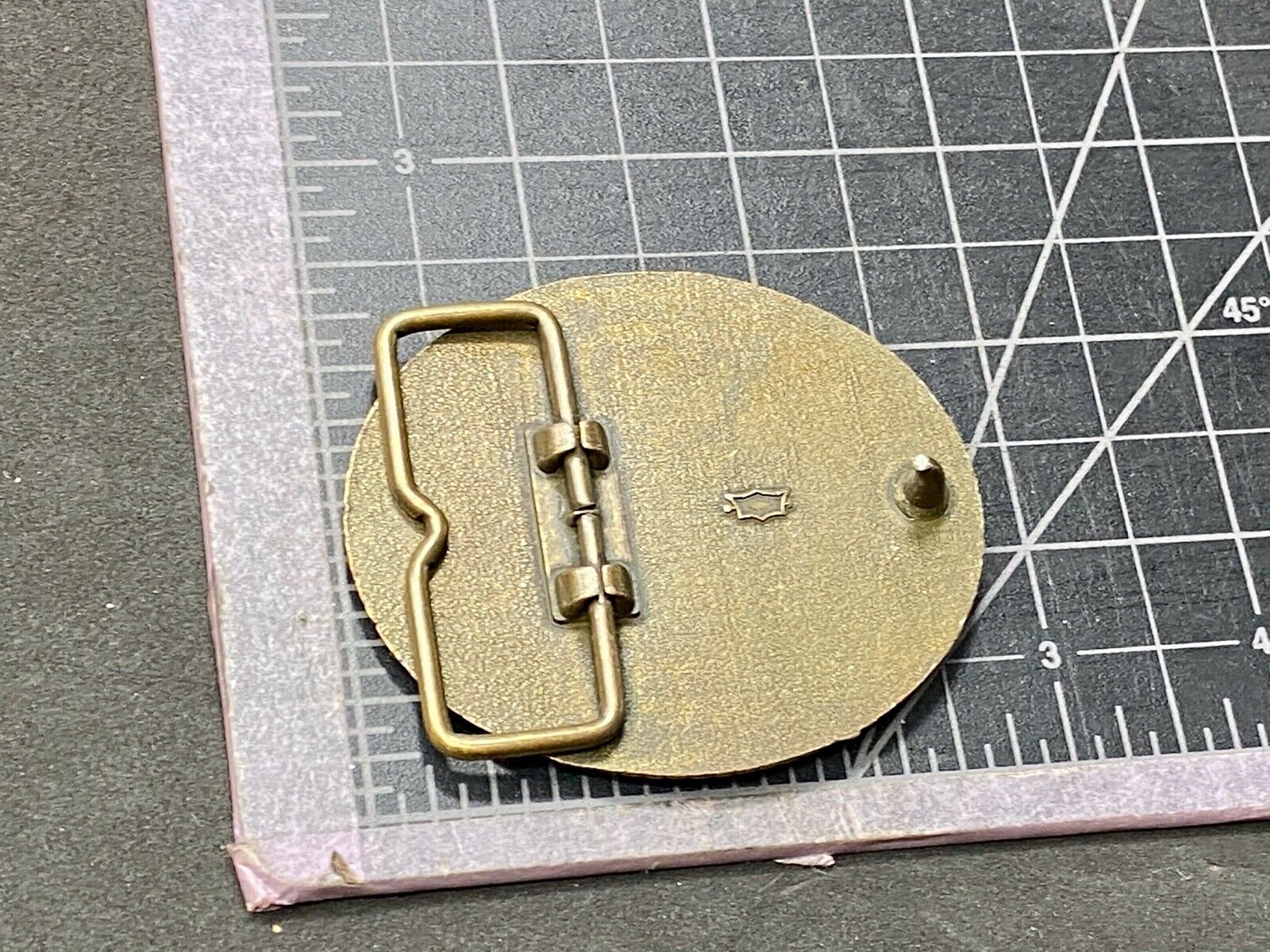 VINTAGE 1970s **SMITH-GRUNER SII MINING EQUIPMENT COMPANY** BELT BUCKLE