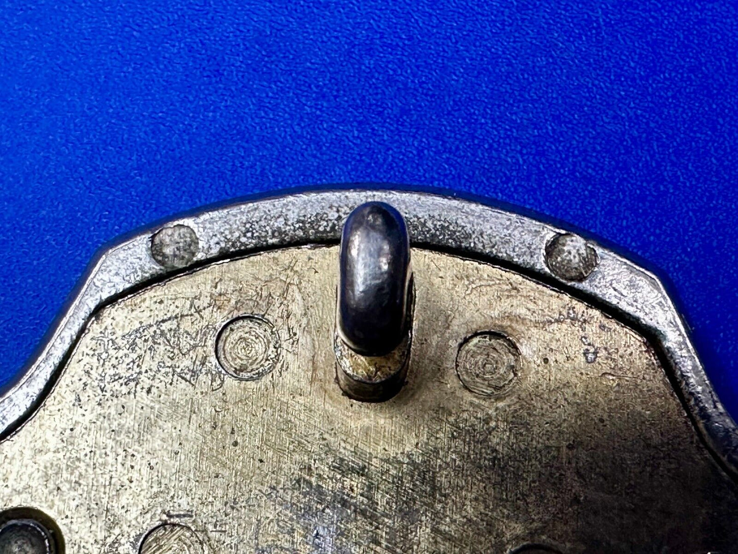 Unknown to me!  Vintage Metal Belt Buckle Pat.Pend Cap-95 Canada