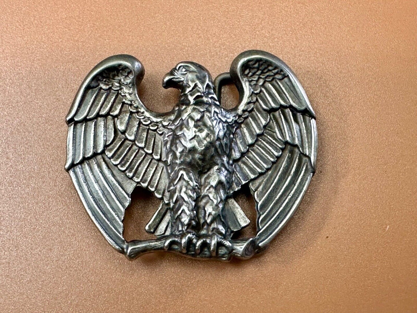 American Pride Patriotic USA Eagle Western cowboy Vintage belt buckle by Avon