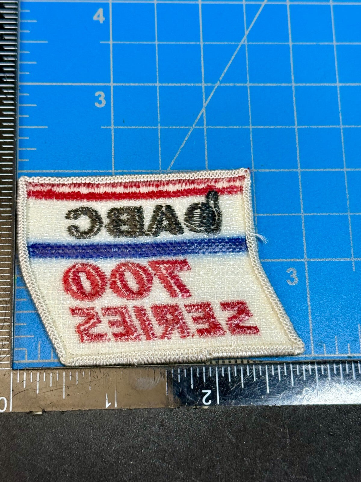 ABC 700 Series Bowling Sports Vintage Souvenir Patch