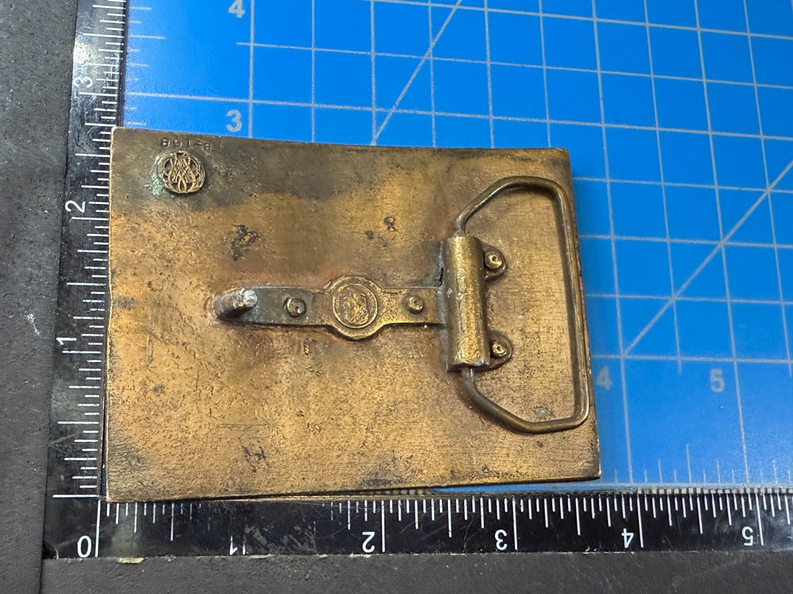Anheuser Busch Original Budweiser St. Louis Mo. Promo Belt Buckle Bergamot B-168