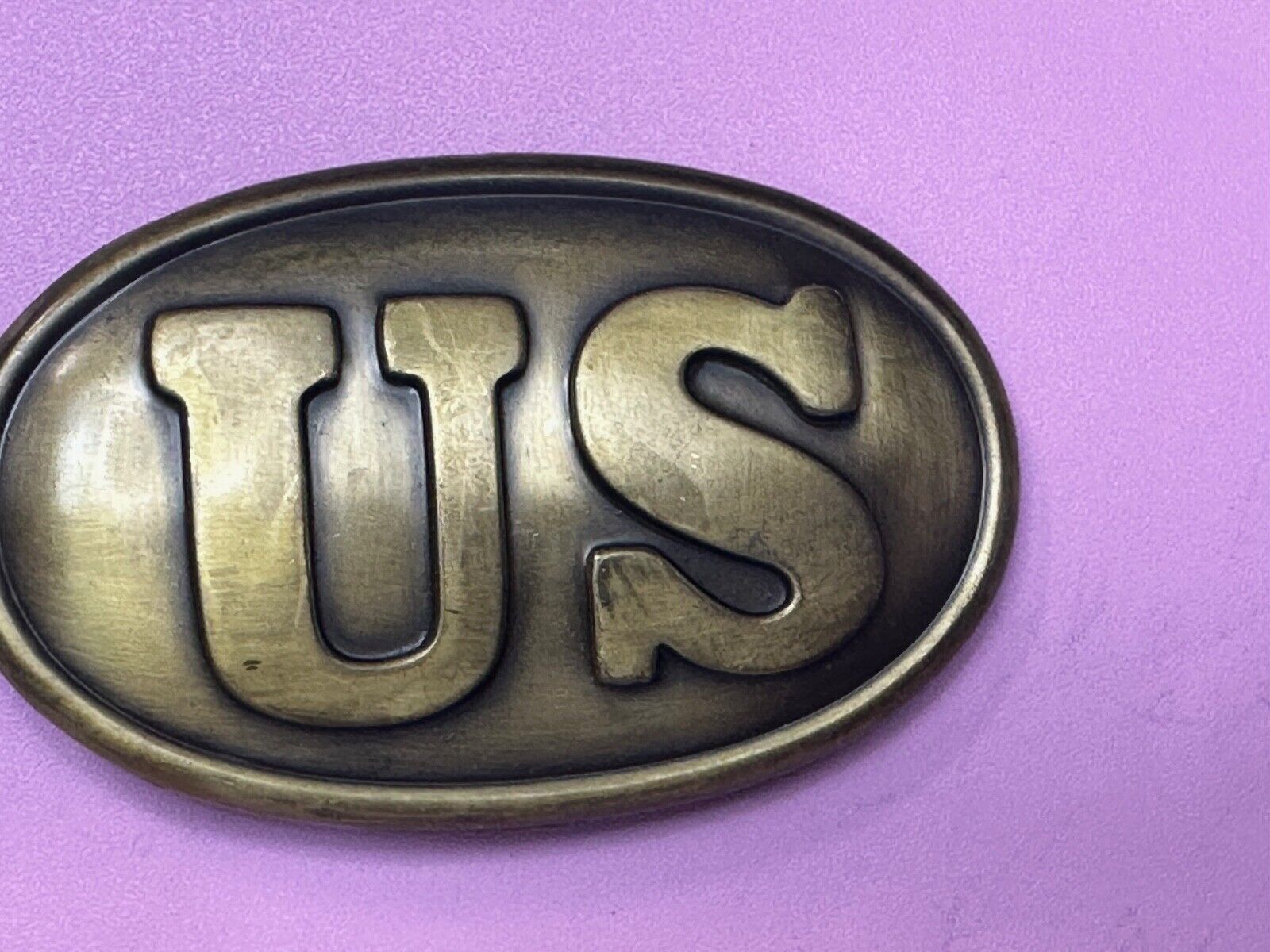 US Civil War Infantry Soldiers U.S. Union Army Soldier Replica Belt Buckle