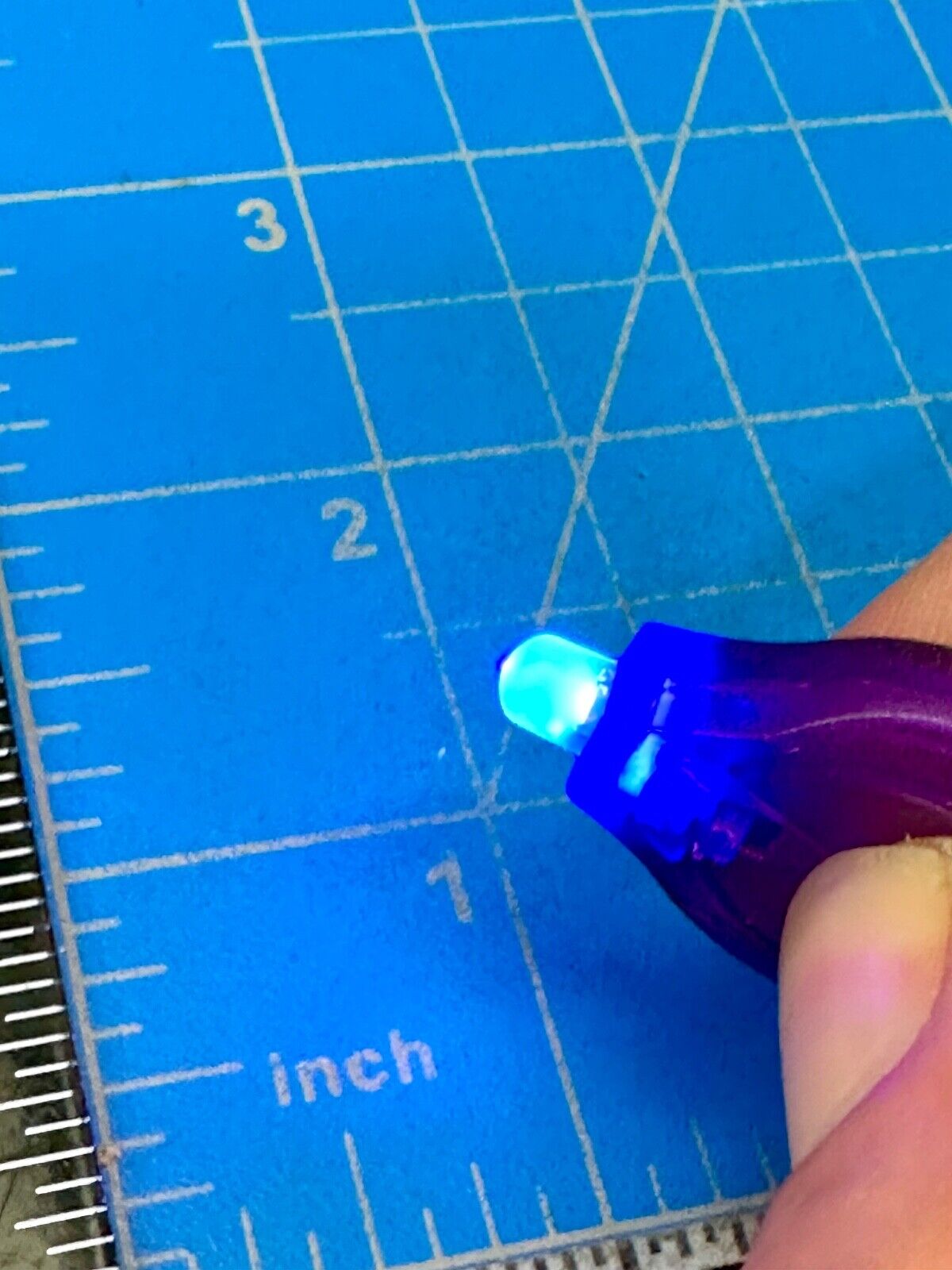 UV Mini LED Keychain Flashlight Black Light UV Lights Key Ring JWISLAND