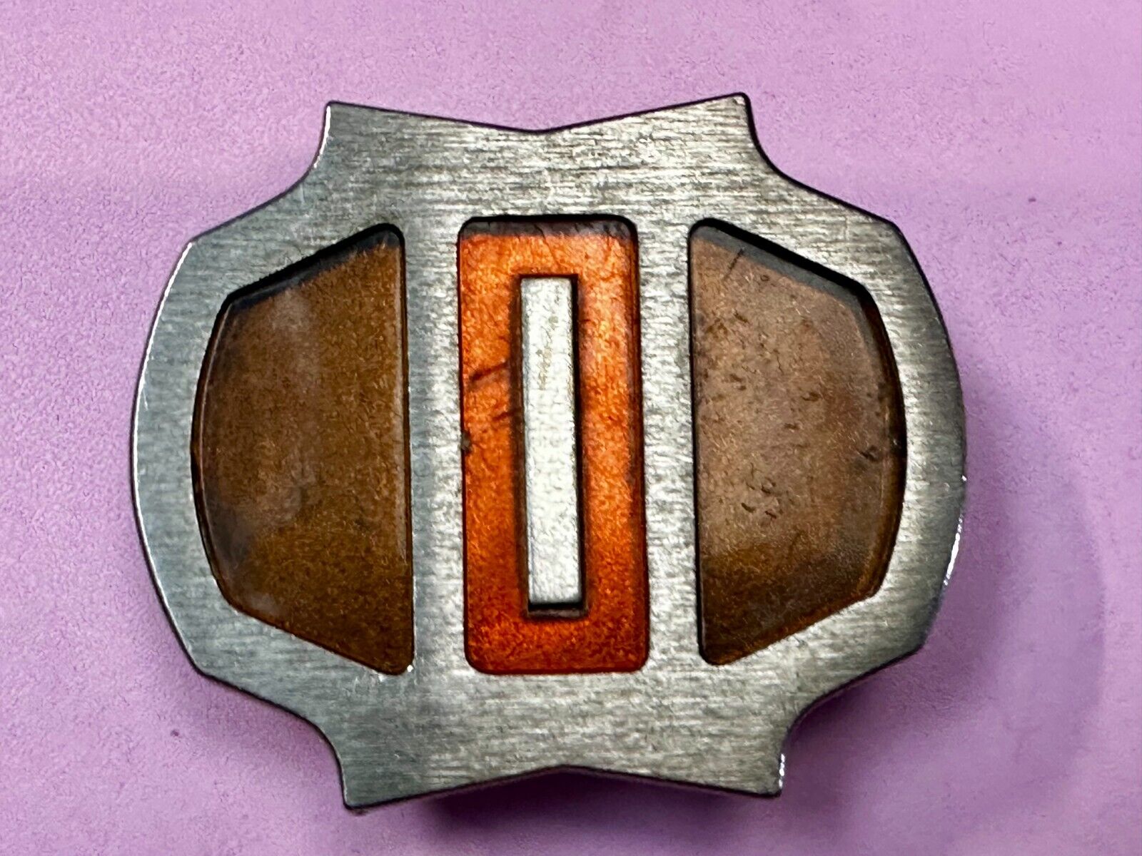 Unknown to me!  Vintage Metal Belt Buckle Pat.Pend Cap-95 Canada