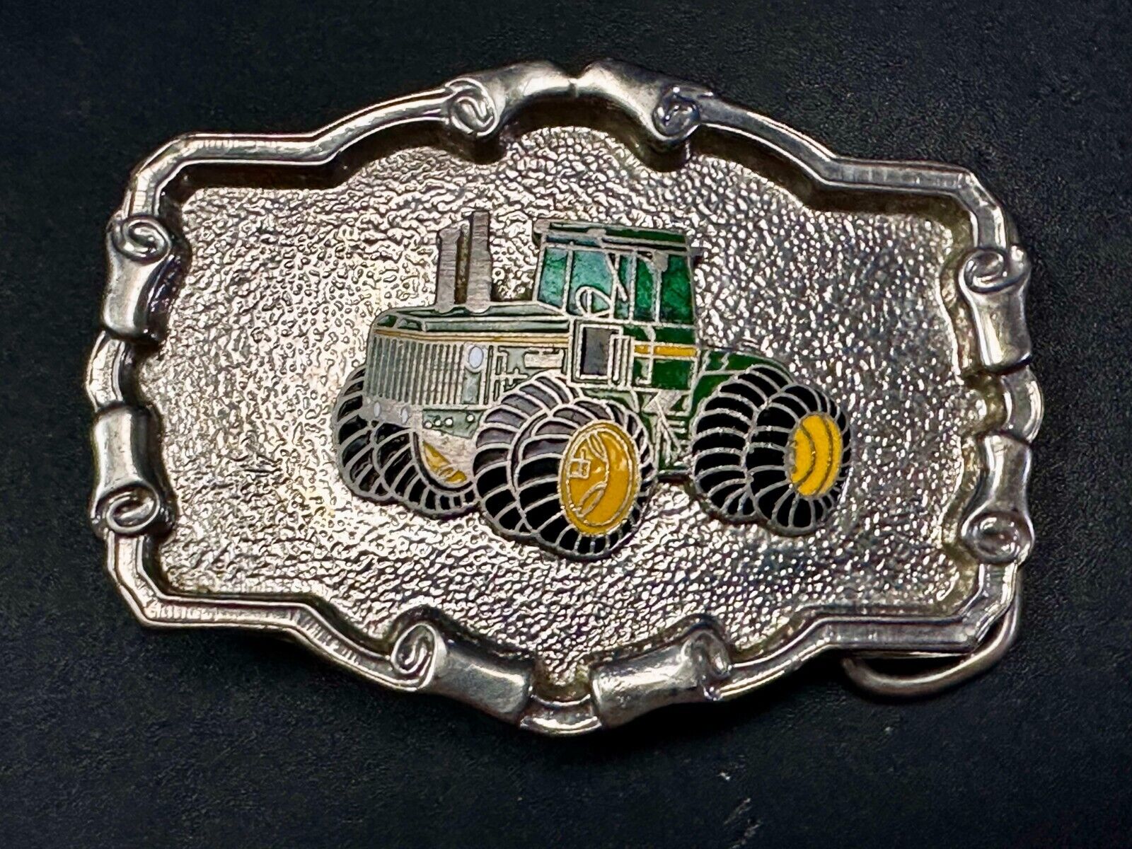 Tractor Agricultural Farm Equipment Arroyo Grande Farmers Vintage W Belt Buckle