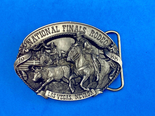 1988 Las Vegas NFR Youth belt buckle by Siskiyiou     750 made!  SO RARE!!! 