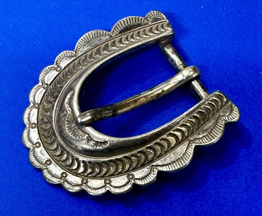 Unique Raised Dimensional Vintage Replacement Ornate Belt Buckle