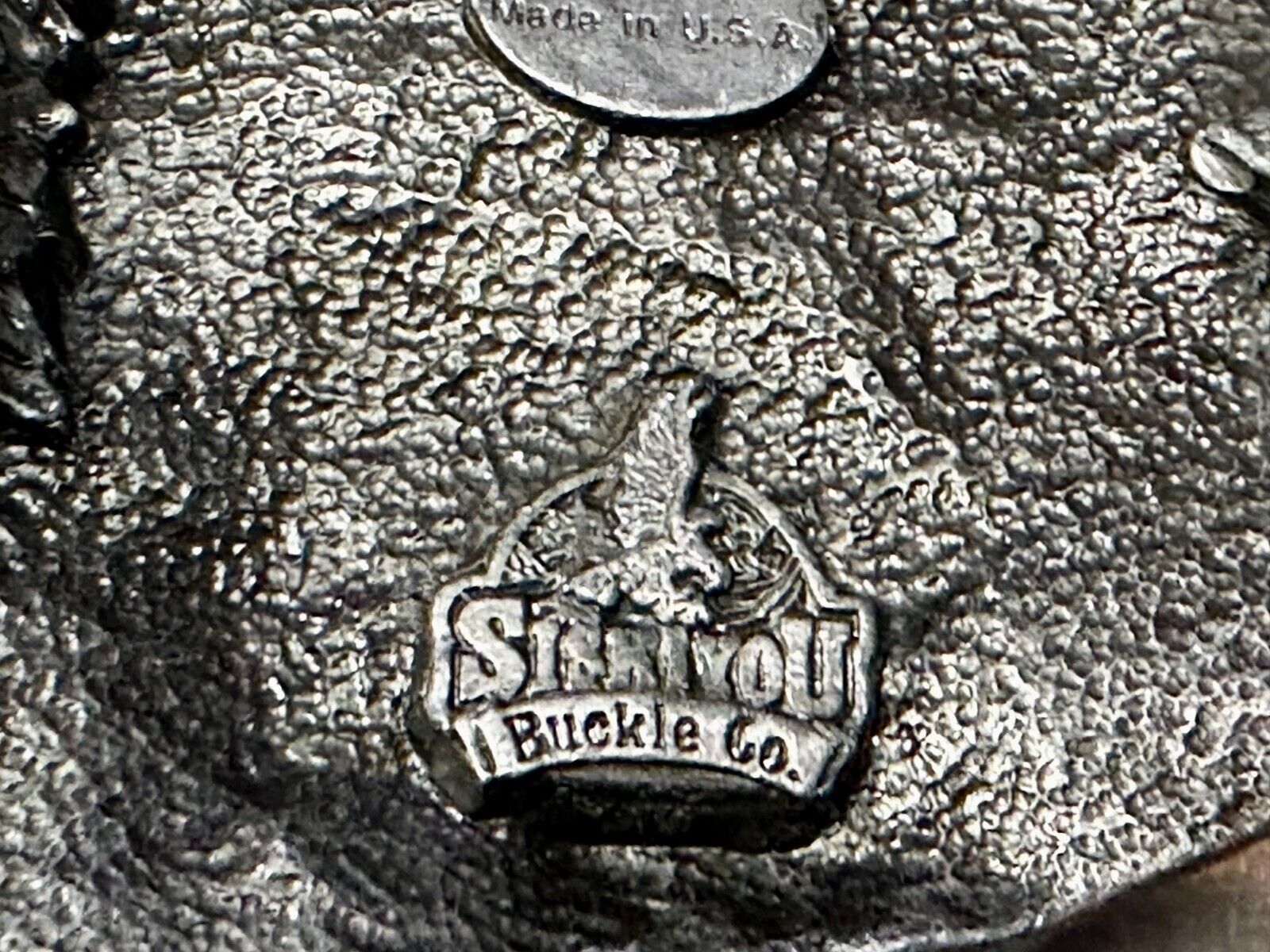 Auto Car Truck Mechanic Wrencher Garage Shop Owner Vintage Siskiyou Belt Buckle