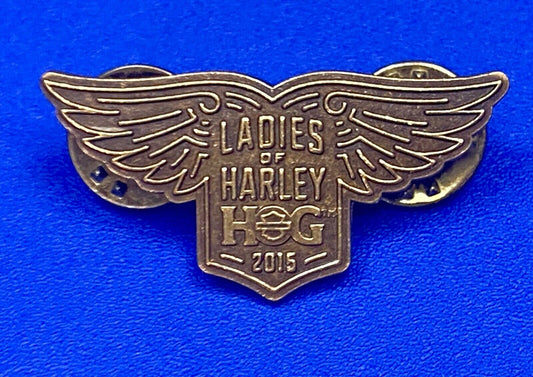 2015 Ladies Hog Harley Davidson Owners Group Motorcycles Pin