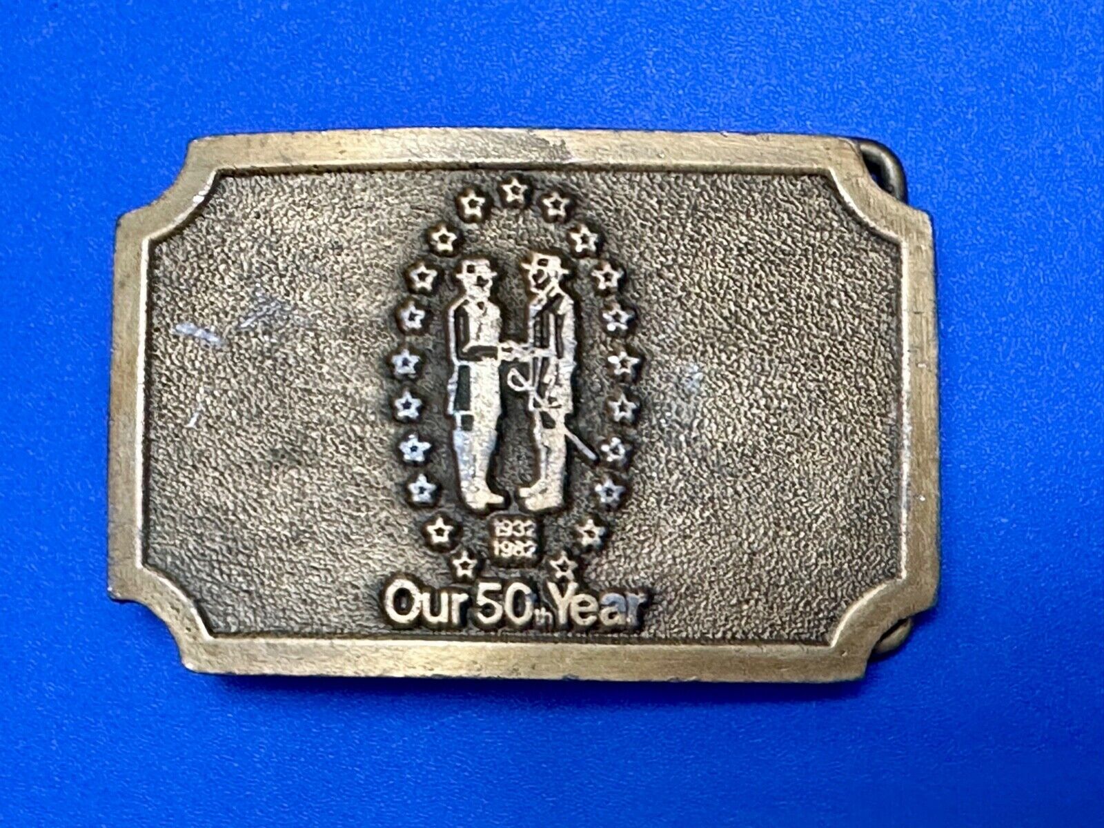 1932- 1982 Our 50th year belt buckle by Hitline - unknown to me!