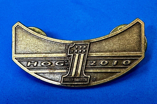 2010 Harley Davidson Owners Group HOG Pin for Jacket or Vest
