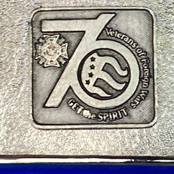 Veterans Of Foreign Wars - Get The Spirit Of 76 Belt Buckle 