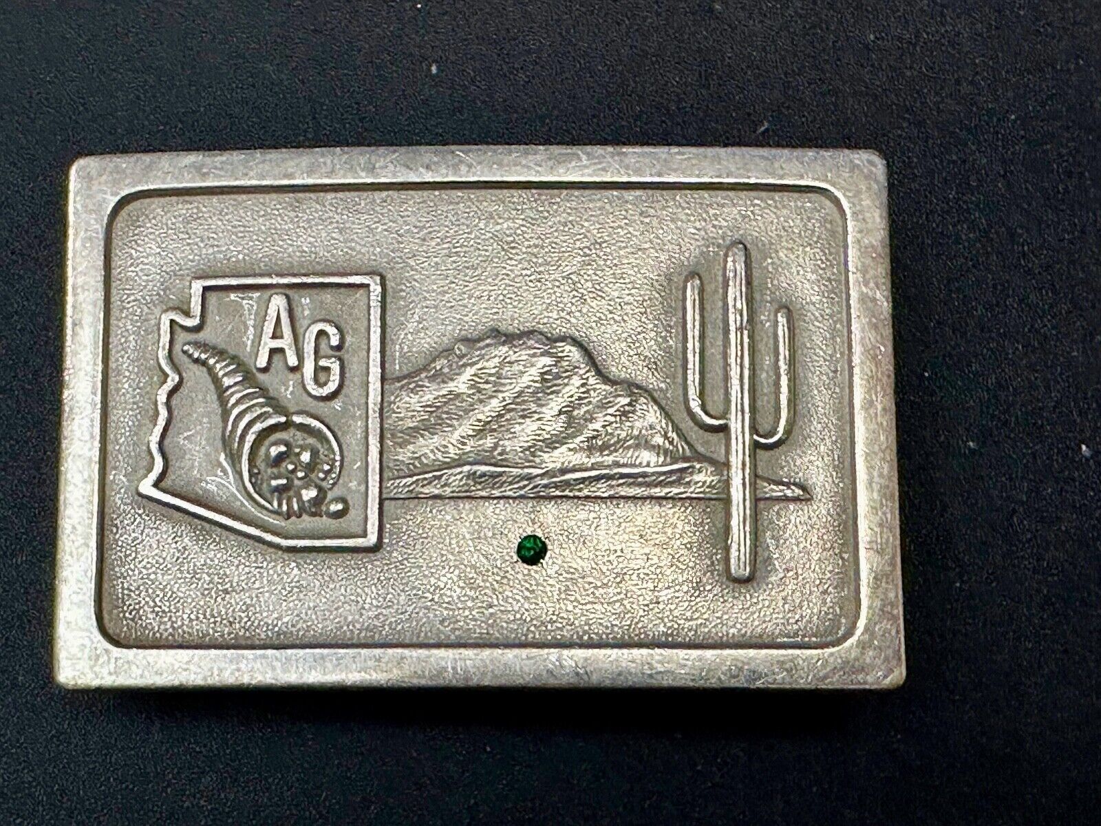 Arizona State MAP A.G. Farming Theme Vintage Belt Buckle