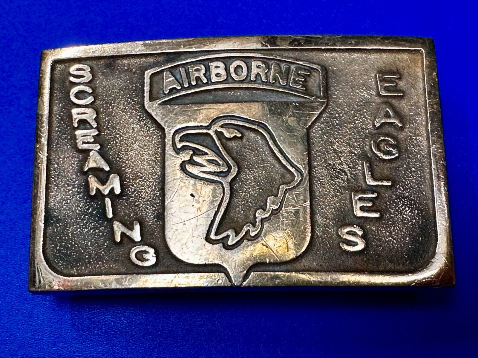 101st Airborne Division Screaming Eagles United States Army Belt Buckle - UB