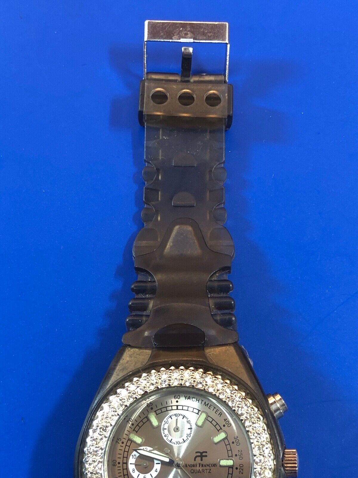 Andre Francois Quartz Ladies Rhinestone Watch - new battery, working well 