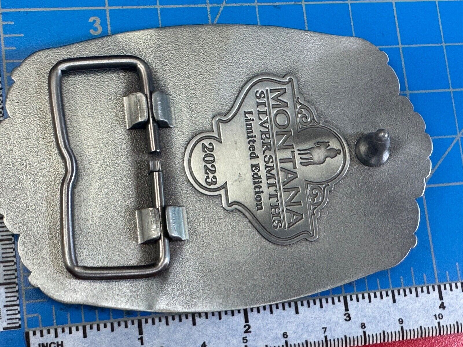 2023 PENDLETON WHISKY BELT BUCKLE MONTANA SILVERSMITHS COWBOY RODEO IN PACKAGING